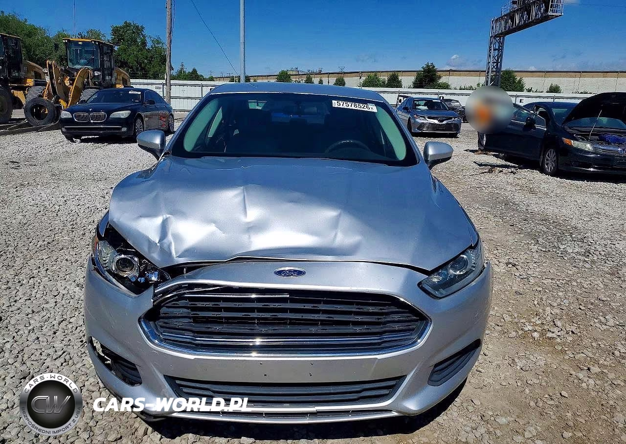 2013 Ford Fusion S VIN:3FA6P0G77DR189993 - 5