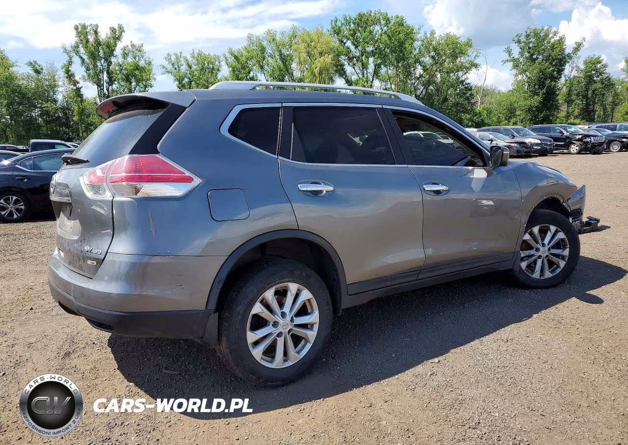 2014 Nissan Rogue Sv VIN:5N1AT2MV7EC786555 - 3