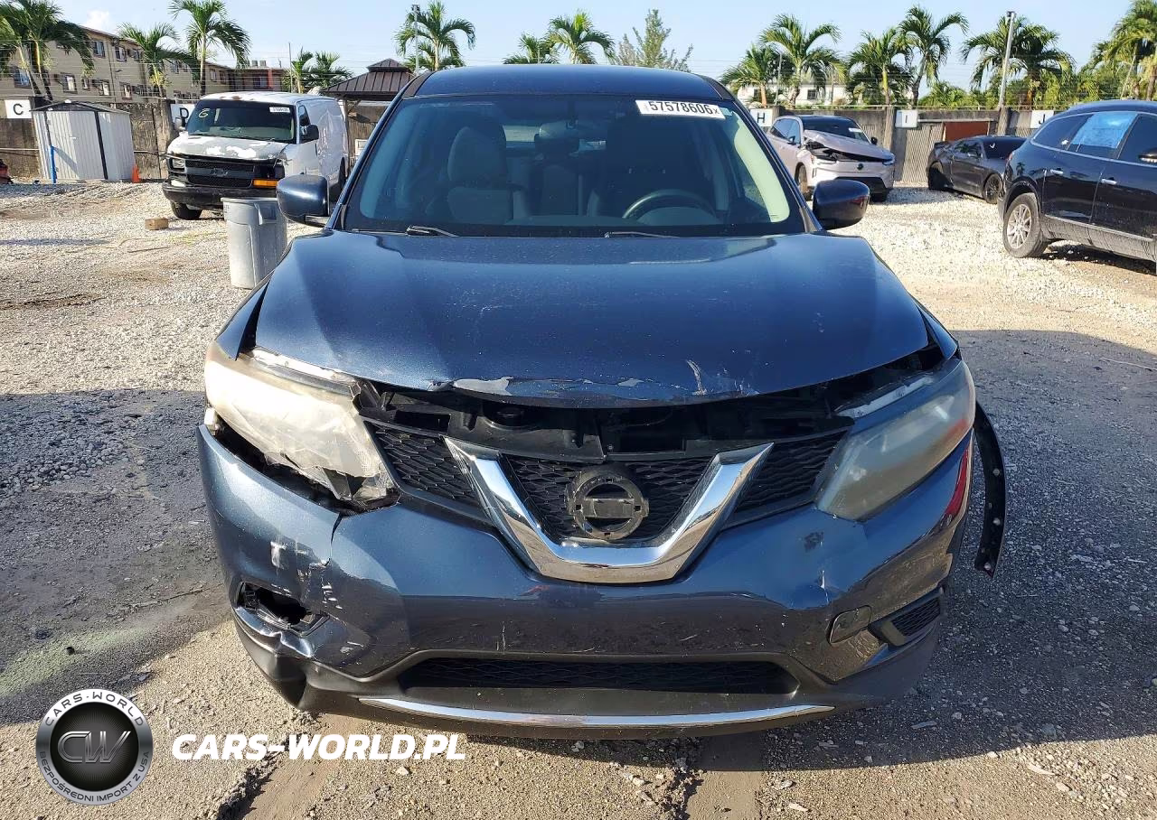 2016 Nissan Rogue S VIN:KNMAT2MT2GP704424 - 5