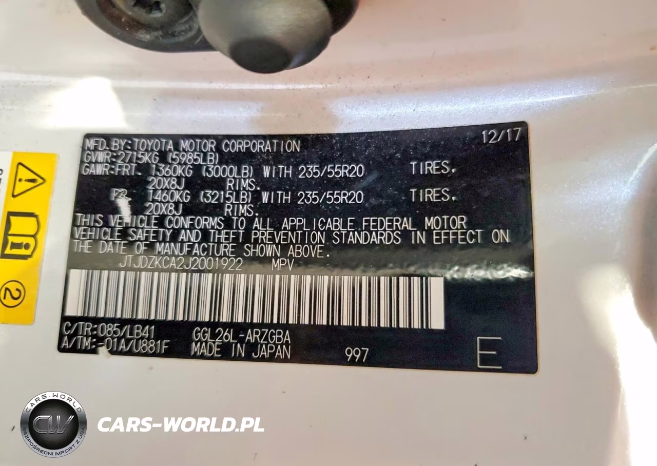 2018 Lexus Rx 350 L VIN:JTJDZKCA2J2001922 - 14