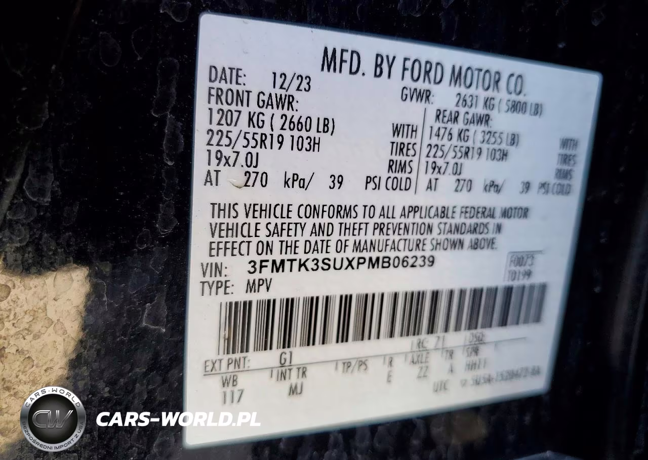 2023 Ford Mustang Mach-E Premium VIN:3FMTK3SUXPMB06239 - 13