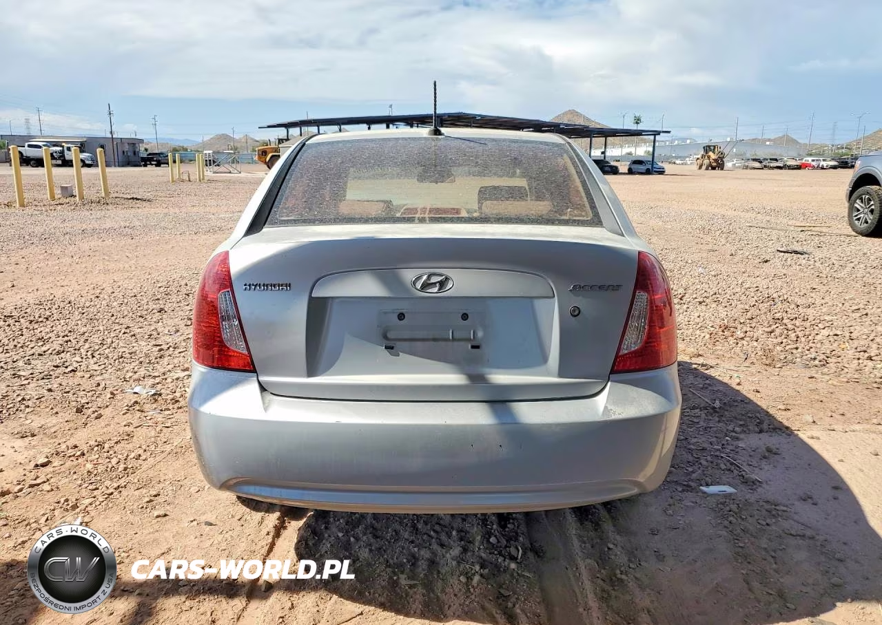2009 Hyundai Accent Gls VIN:KMHCN46C19U313633 - 6
