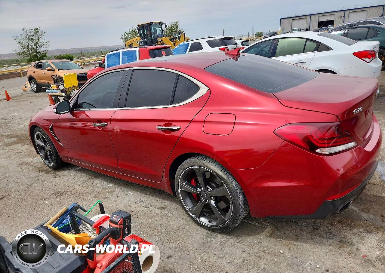2019 Genesis G70 3.3T Advanced VIN:KMTG34LE9KU015758 - 2