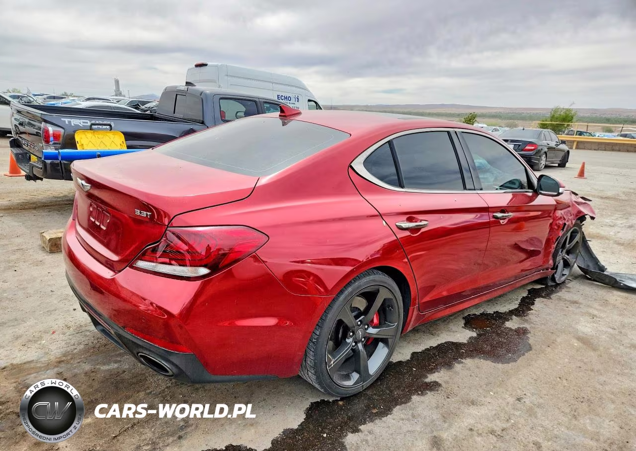 2019 Genesis G70 3.3T Advanced VIN:KMTG34LE9KU015758 - 3