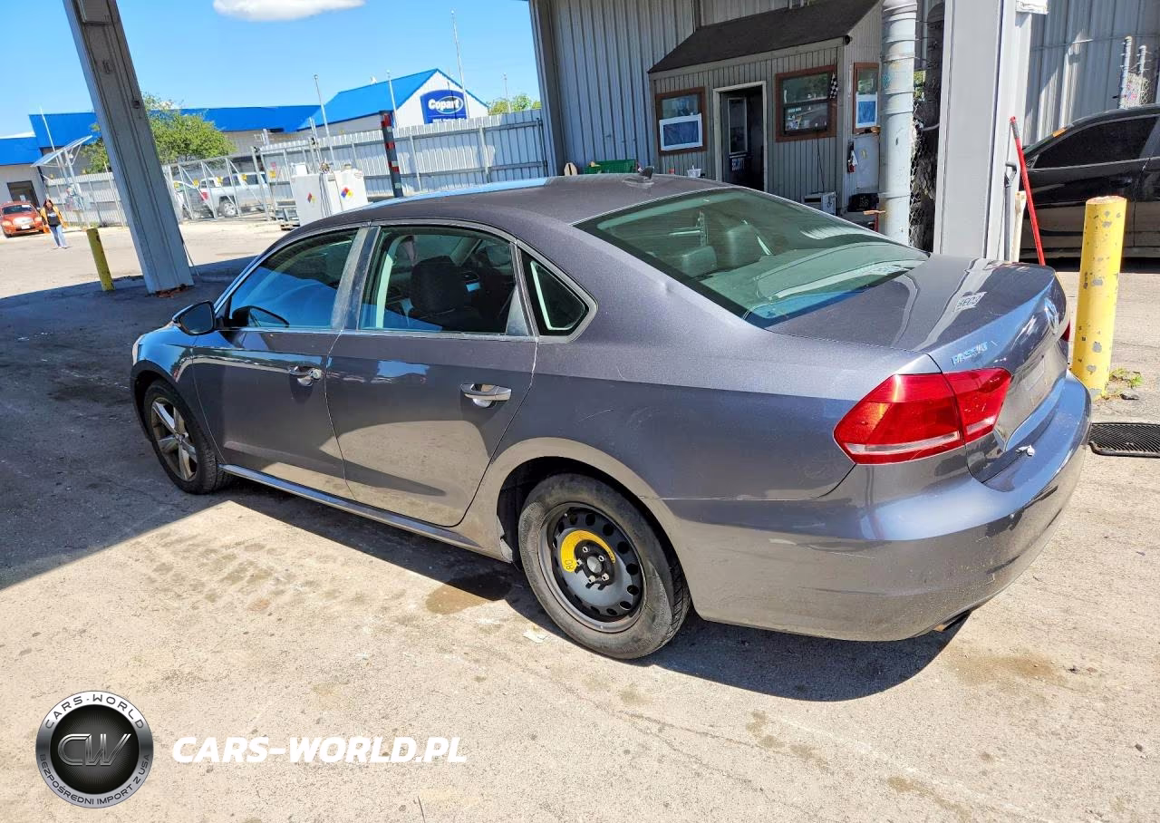 2012 Volkswagen Passat Se VIN:1VWBH7A38CC021813 - 2