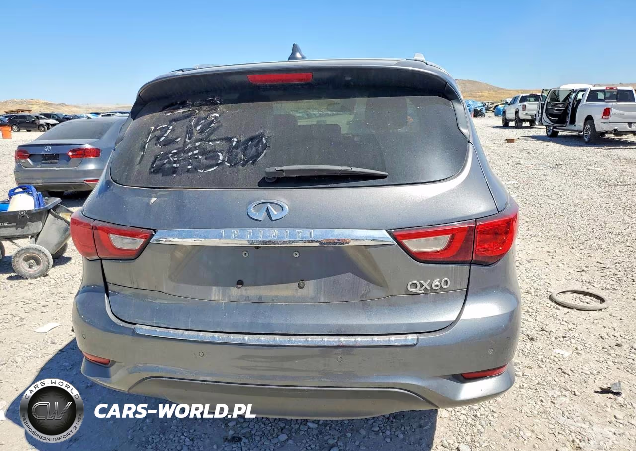 2017 Infiniti Qx60 Base VIN:5N1DL0MM6HC516309 - 6