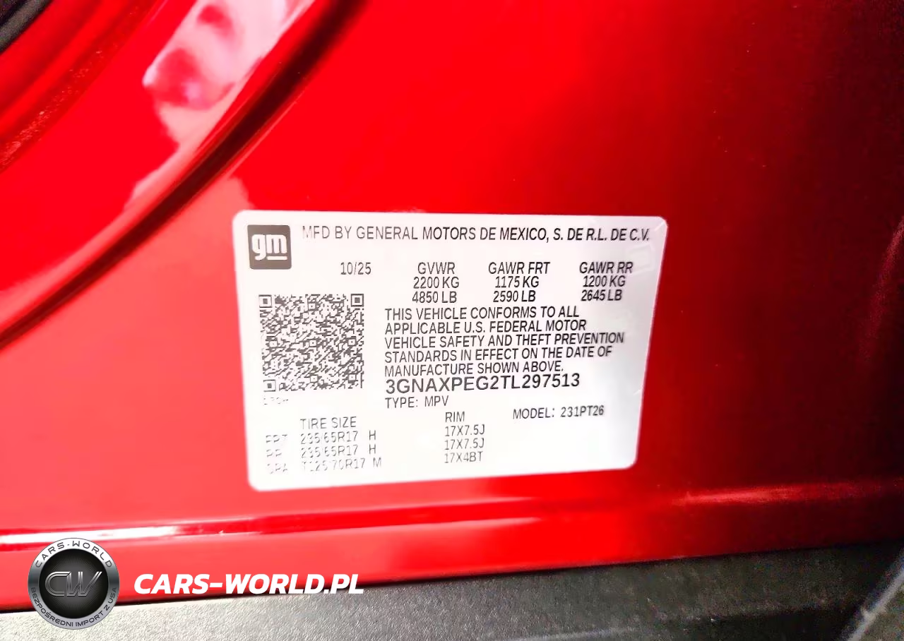 2026 Chevrolet Equinox Lt VIN:3GNAXPEG2TL297513 - 13