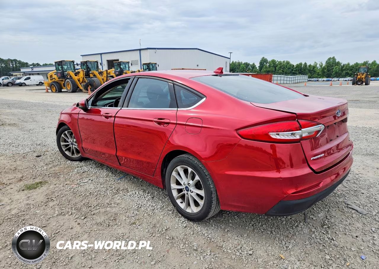 2020 Ford Fusion Se VIN:3FA6P0HD9LR103974 - 2