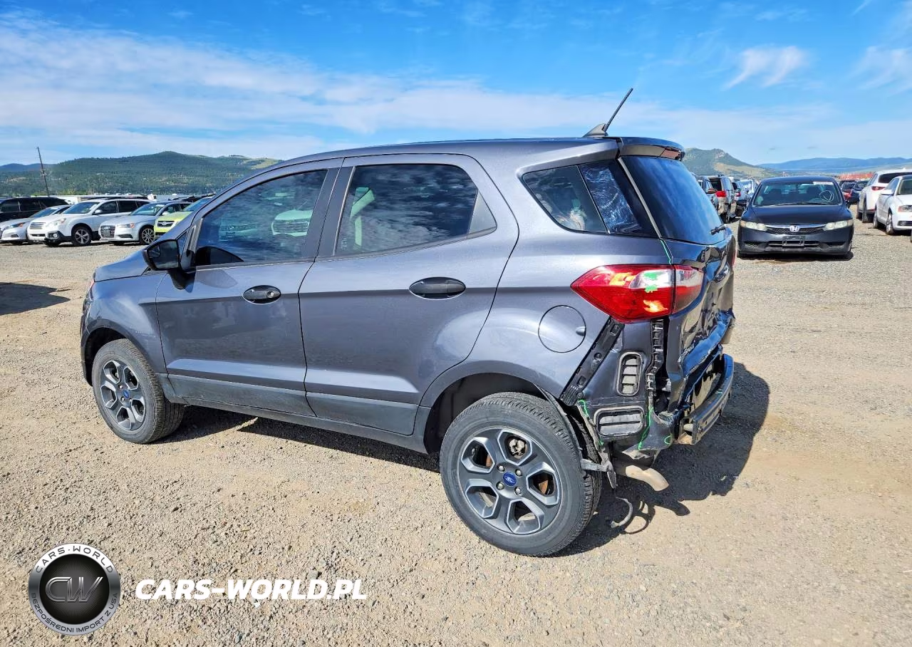2021 Ford Ecosport S VIN:MAJ6S3FL8MC398544 - 2