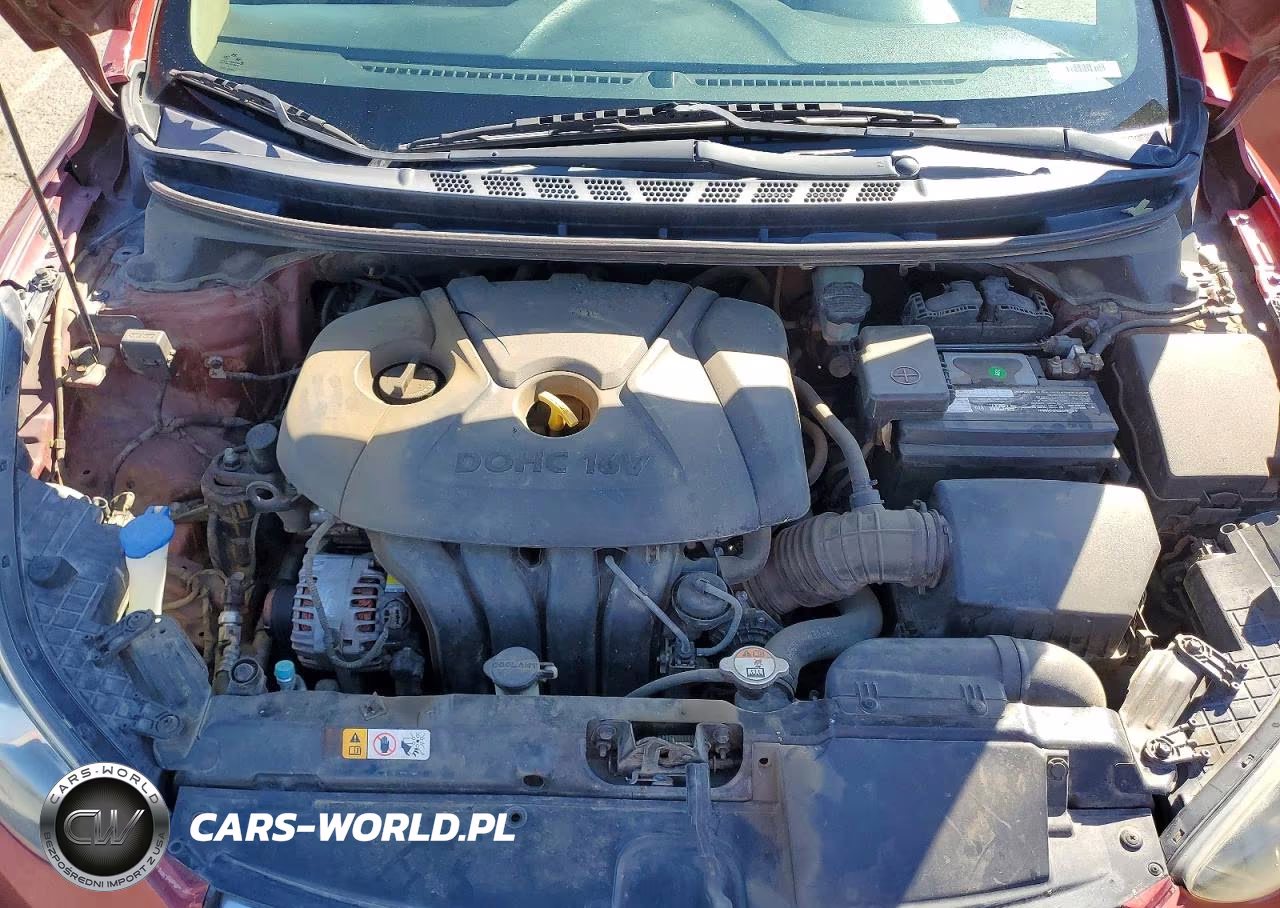 2013 Hyundai Elantra Gls VIN:5NPDH4AE0DH383569 - 11