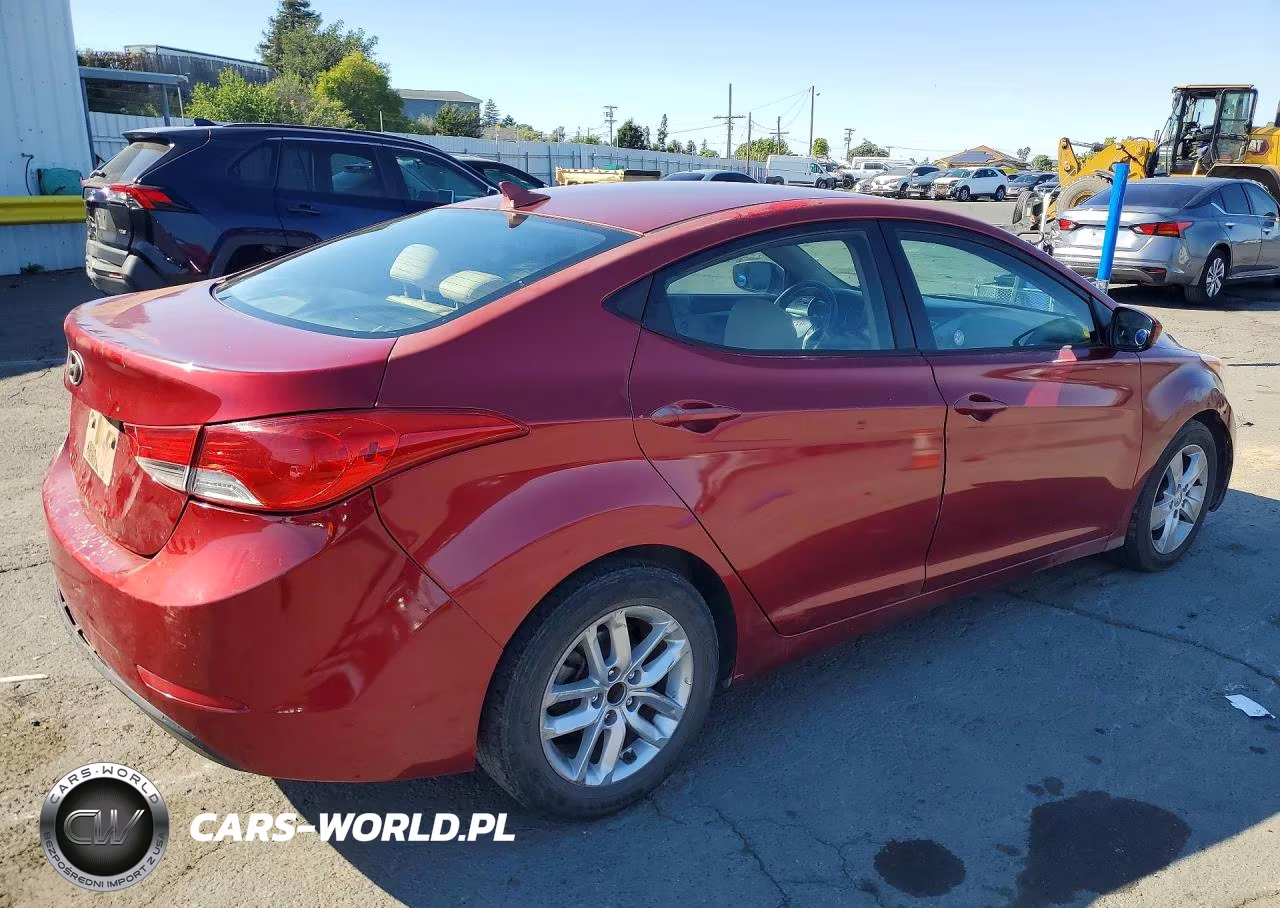 2013 Hyundai Elantra Gls VIN:5NPDH4AE0DH383569 - 3