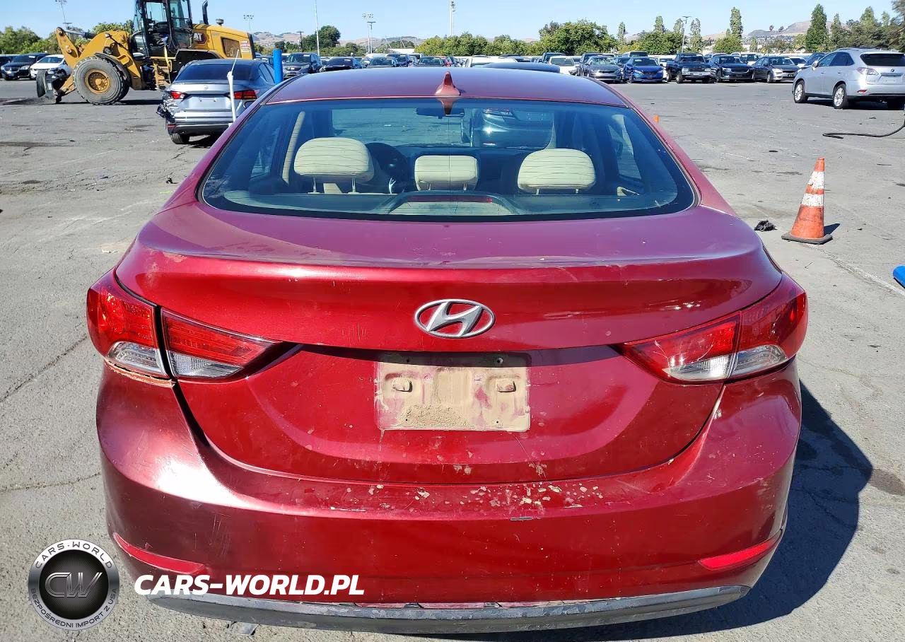 2013 Hyundai Elantra Gls VIN:5NPDH4AE0DH383569 - 6