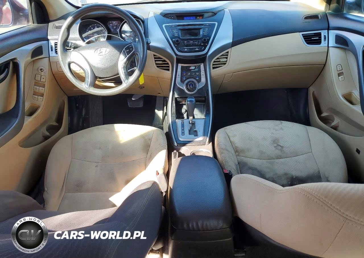 2013 Hyundai Elantra Gls VIN:5NPDH4AE0DH383569 - 8