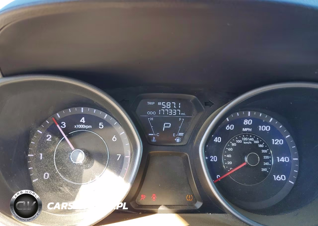 2013 Hyundai Elantra Gls VIN:5NPDH4AE0DH383569 - 9