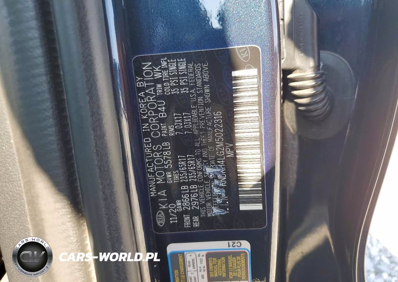 2021 Kia Sorento VIN:KNDRH4LG2M5022316 - 13