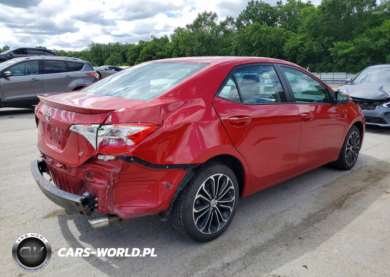 2014 Toyota Corolla S Plus VIN:2T1BURHE0EC211486 - 3