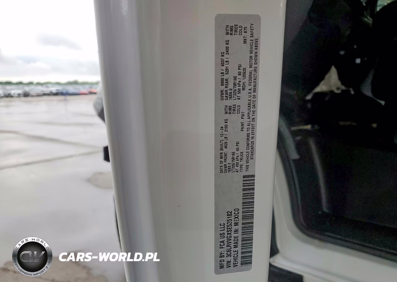 2025 Ram Promaster 2500 2500 Standard VIN:3C6LRVVGXSE535182 - 13