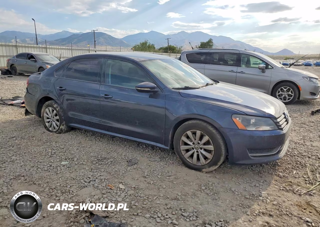 2012 Volkswagen Passat S VIN:1VWAH7A34CC069076 - 4