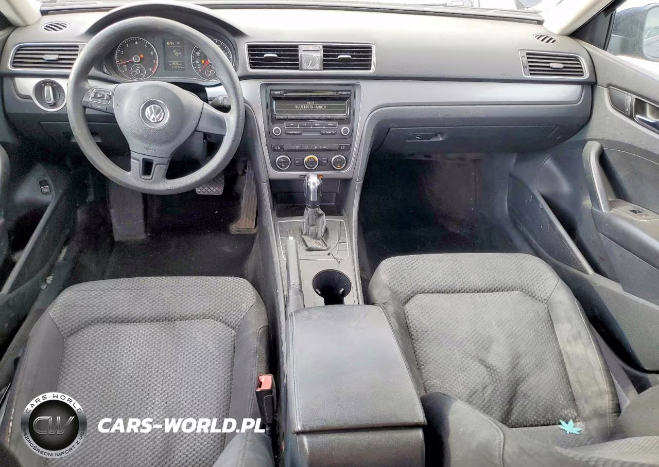 2012 Volkswagen Passat S VIN:1VWAH7A34CC069076 - 8