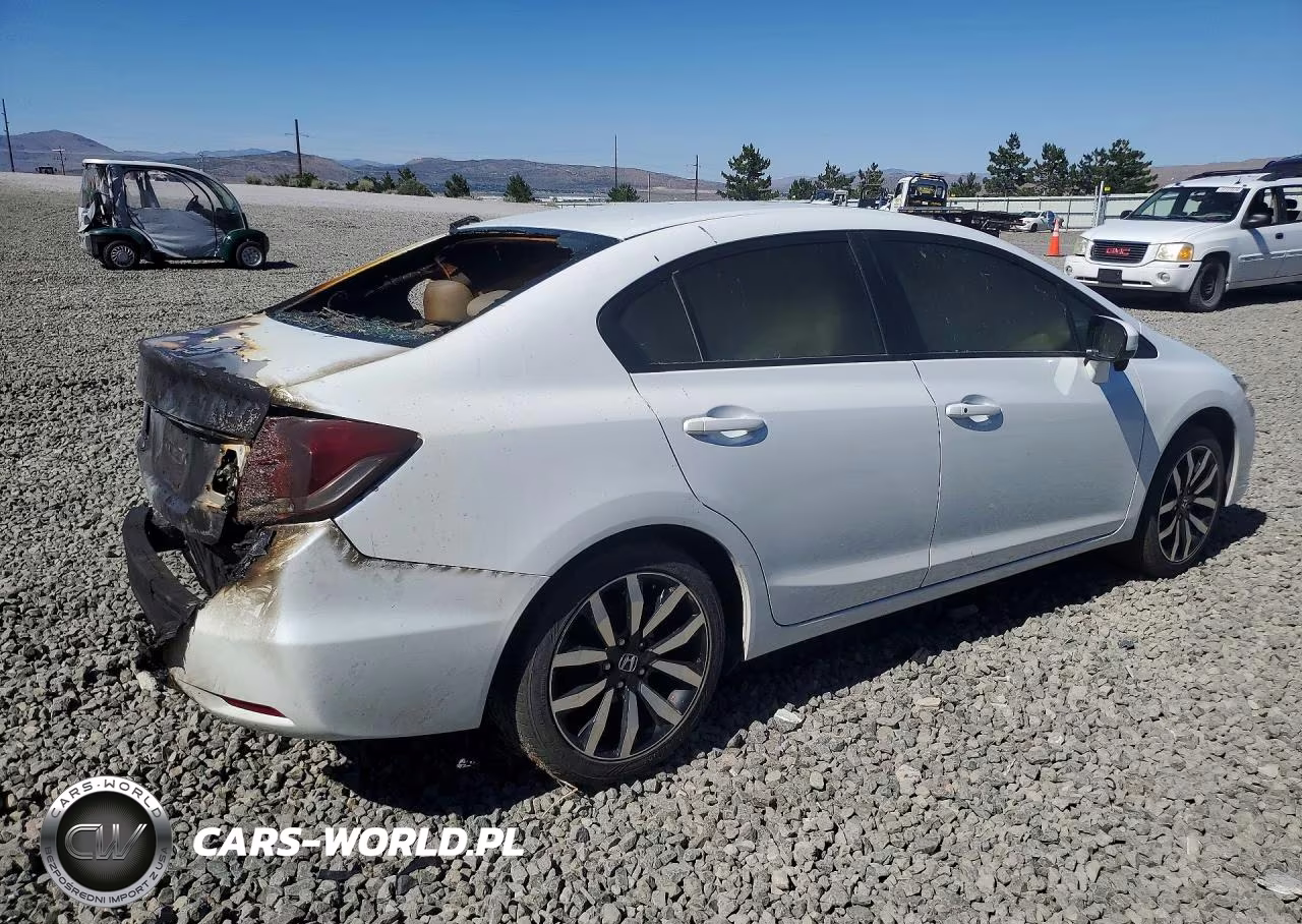 2014 Honda Civic Exl VIN:19XFB2F95EE051708 - 3