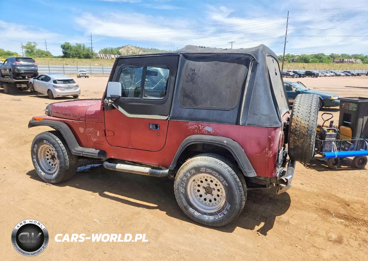1994 Jeep Wrangler - Yj S VIN:1J4FY19P9RP422033 - 2