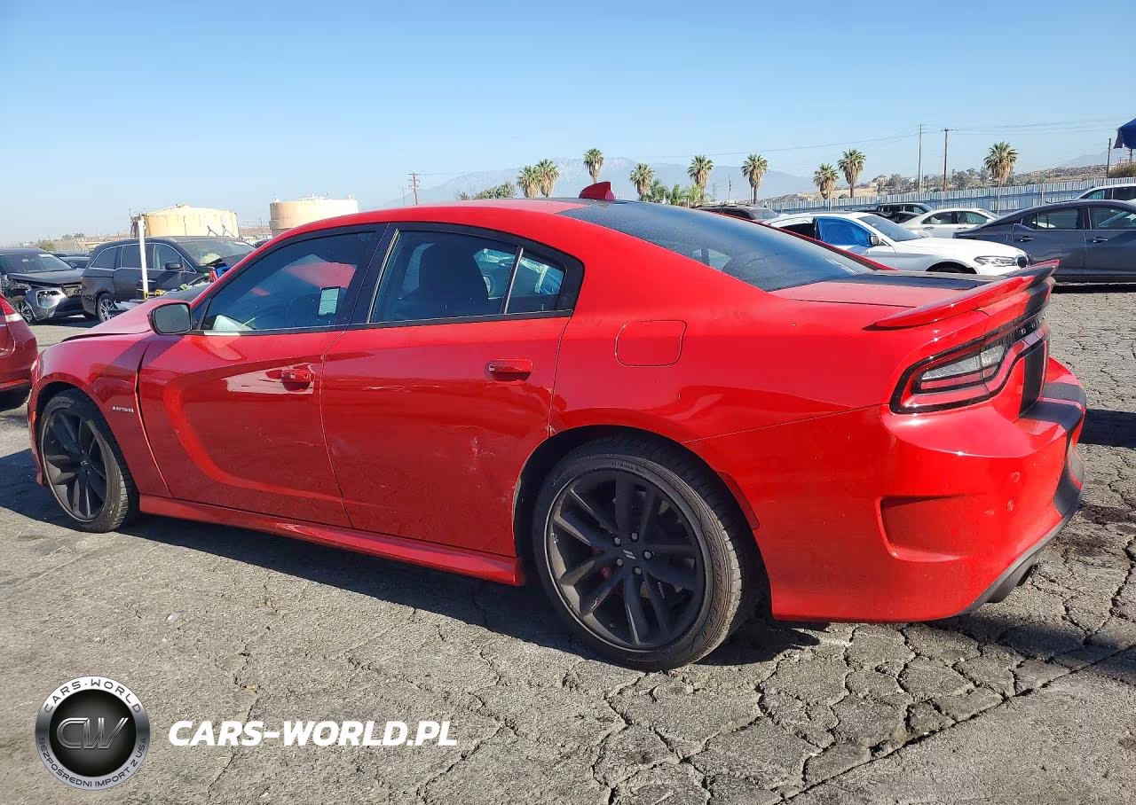 2022 Dodge Charger R VIN:2C3CDXCT2NH187443 - 2