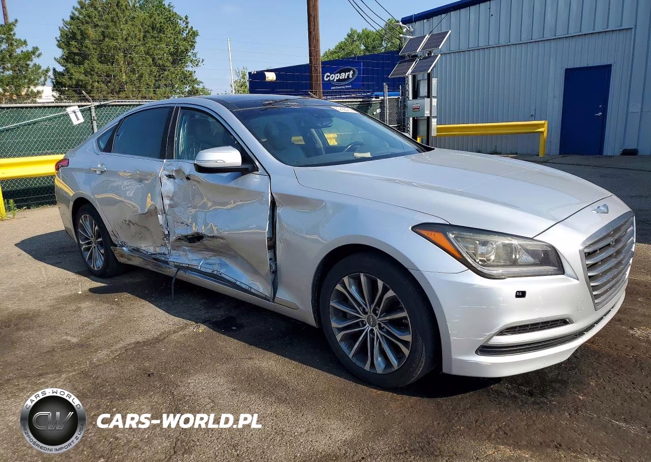 2015 Hyundai Genesis 3.8L VIN:KMHGN4JE5FU016290 - 4