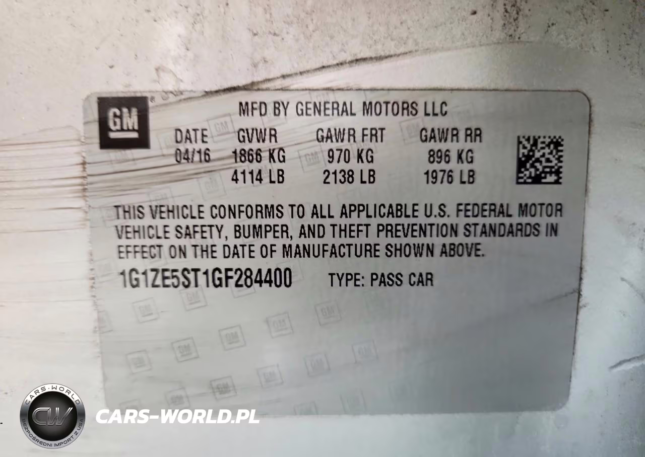 2016 Chevrolet Malibu Lt VIN:1G1ZE5ST1GF284400 - 12