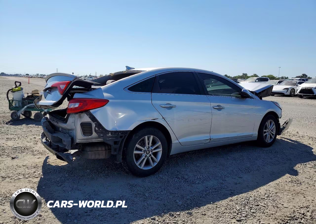 2017 Hyundai Sonata Se VIN:5NPE24AF5HH485258 - 3