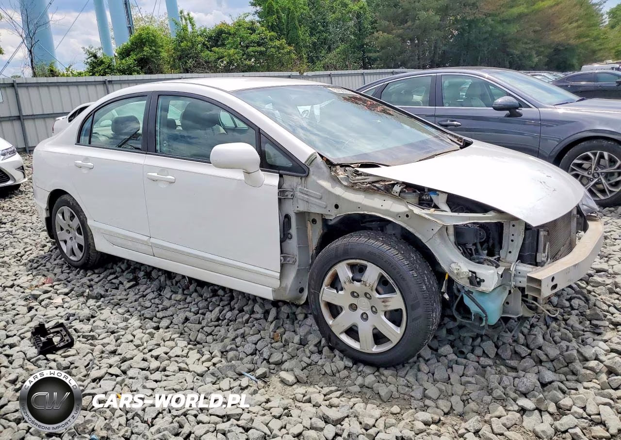 2010 Honda Civic Lx VIN:2HGFA1F56AH549099 - 4