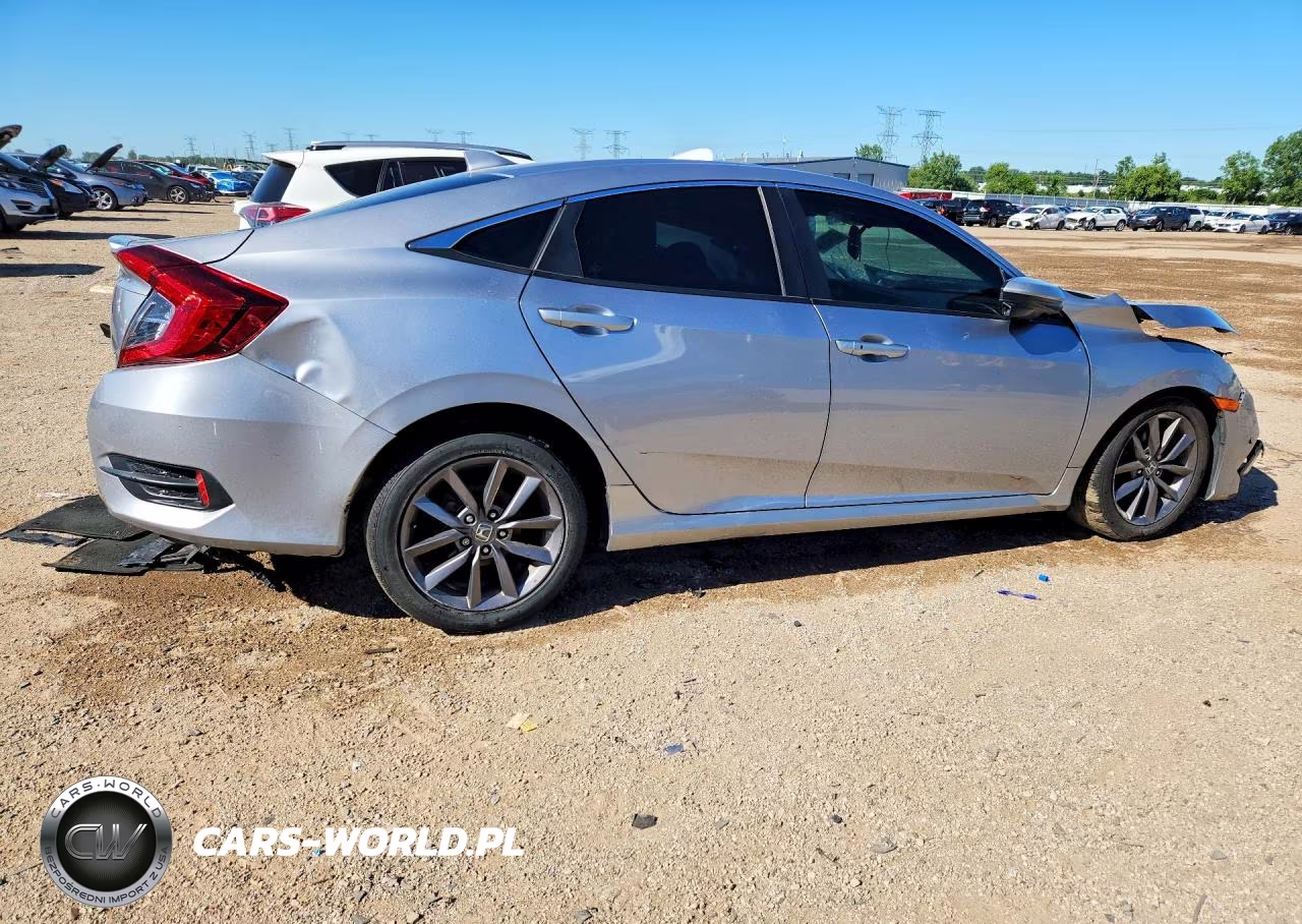 2020 Honda Civic Ex VIN:19XFC1F32LE018553 - 3