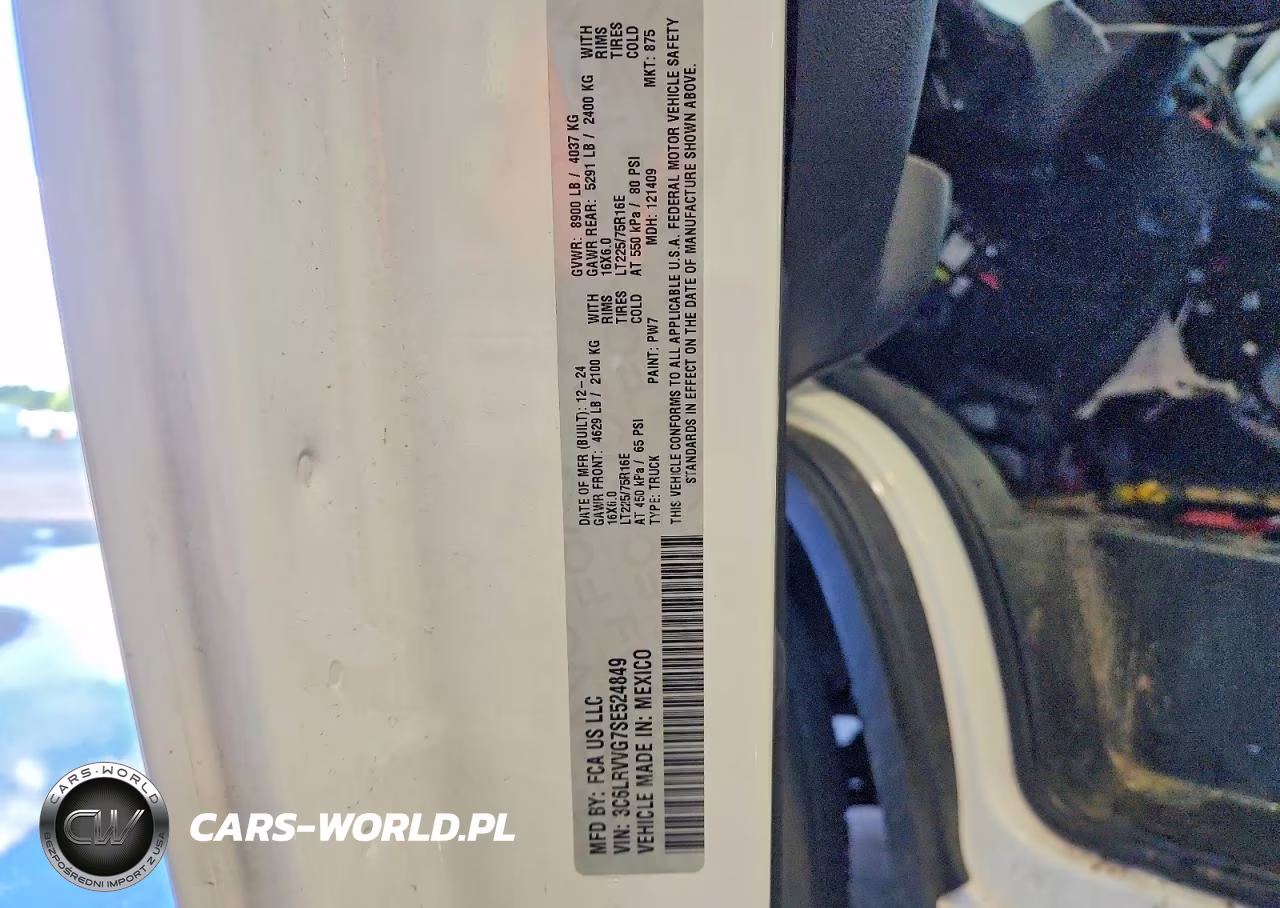 2025 Ram Promaster 2500 2500 Standard VIN:3C6LRVVG7SE524849 - 14