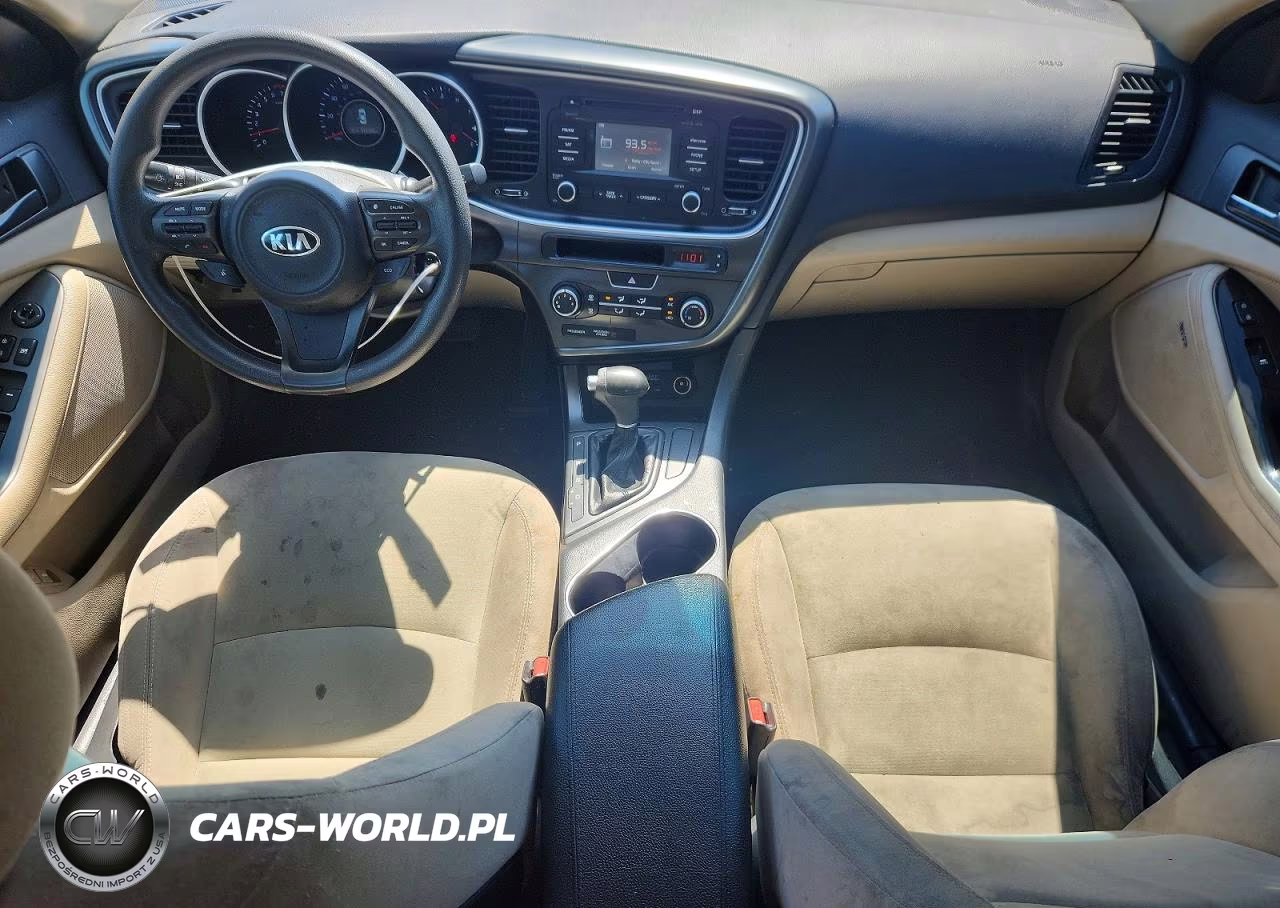 2015 Kia Optima Lx VIN:5XXGM4A74FG458413 - 8