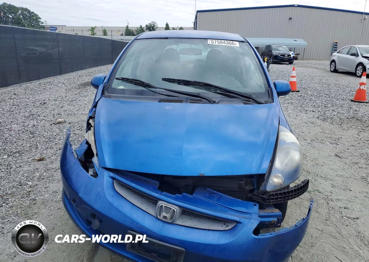 2008 Honda Fit VIN:JHMGD38458S030380 - 5
