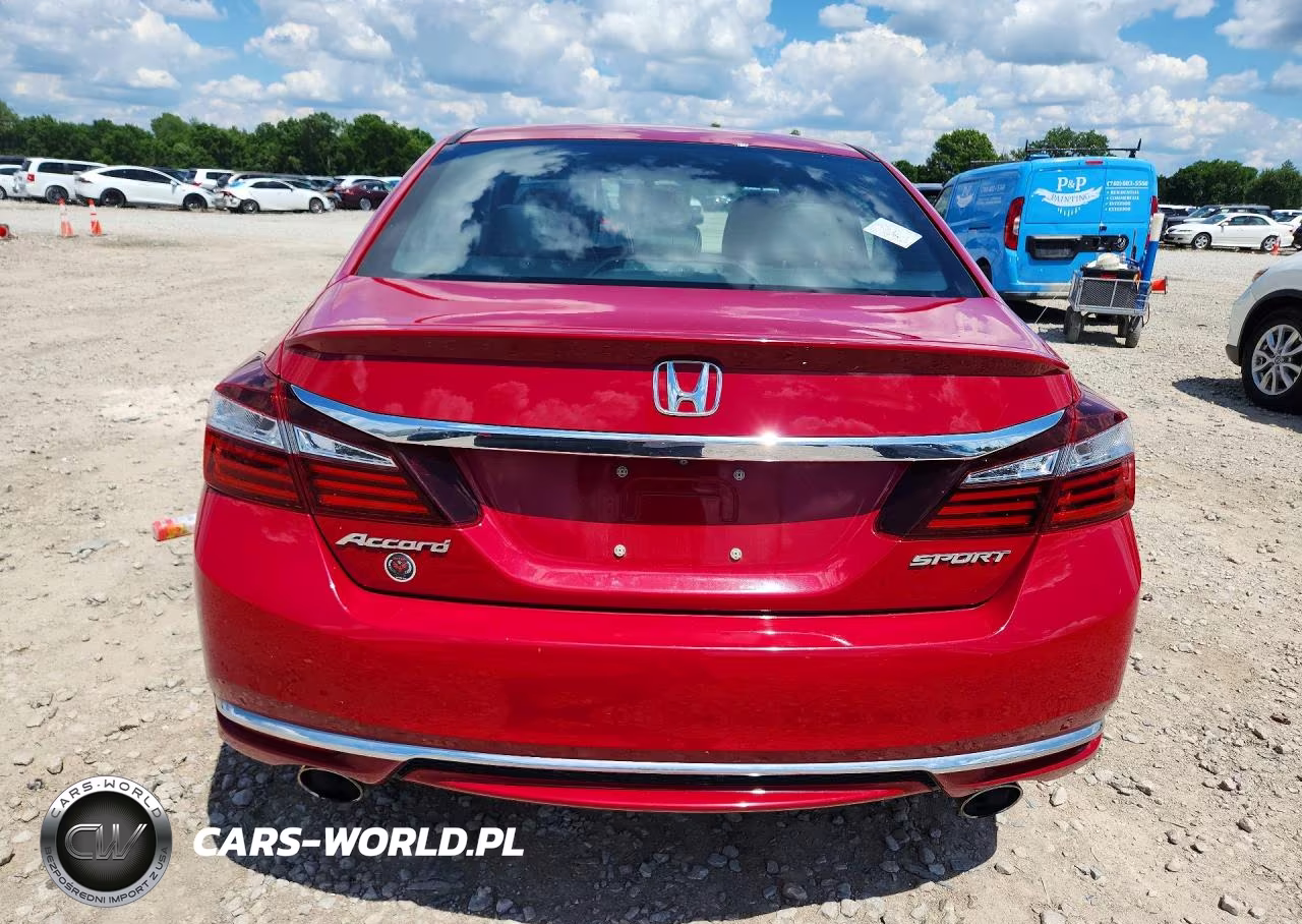2016 Honda Accord Sport VIN:1HGCR2F59GA106681 - 6