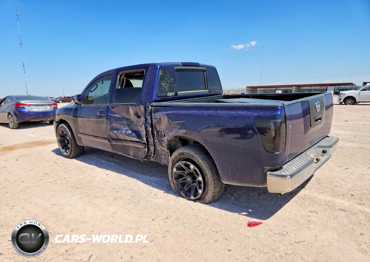 2008 Nissan Titan Xe Ffv VIN:1N6BA07D98N349765 - 2