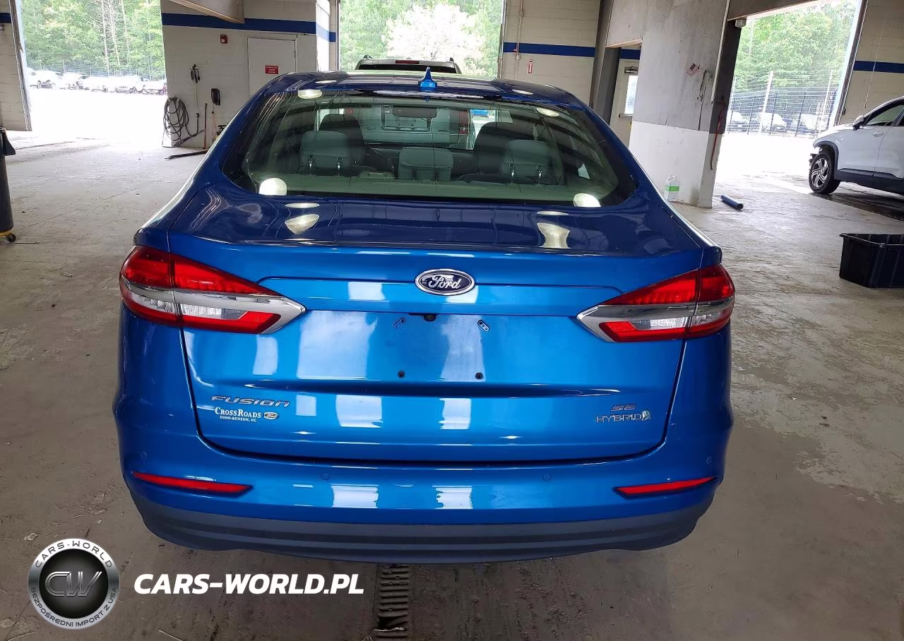 2019 Ford Fusion Se VIN:3FA6P0LUXKR100782 - 6