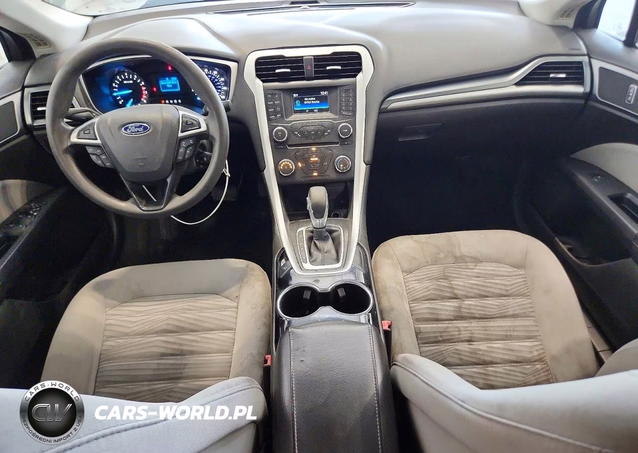 2016 Ford Fusion S VIN:3FA6P0G74GR133885 - 8