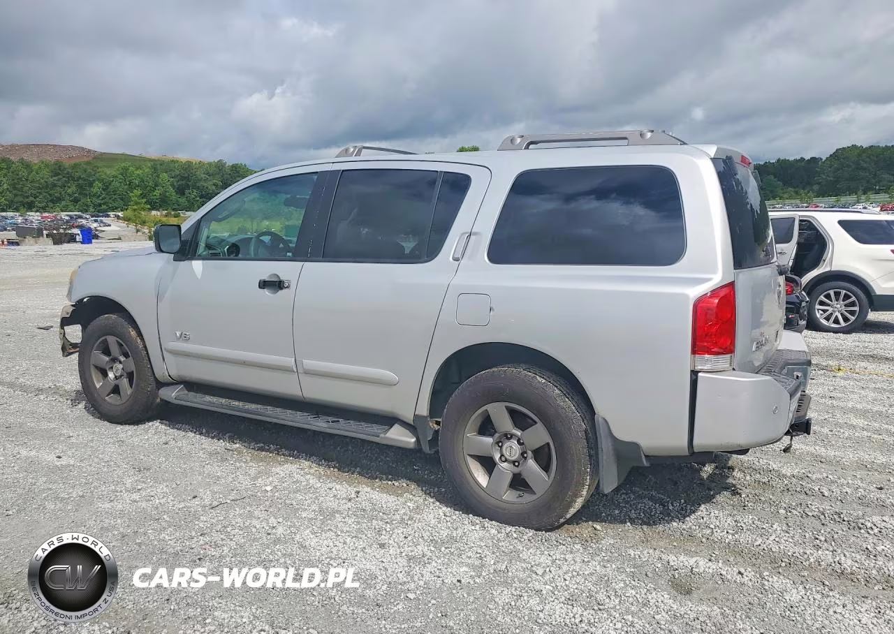 2005 Nissan Armada Se-Le VIN:5N1AA08A75N713160 - 2