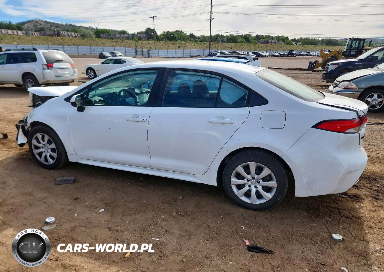 2021 Toyota Corolla Le VIN:5YFEPMAE7MP152940 - 2