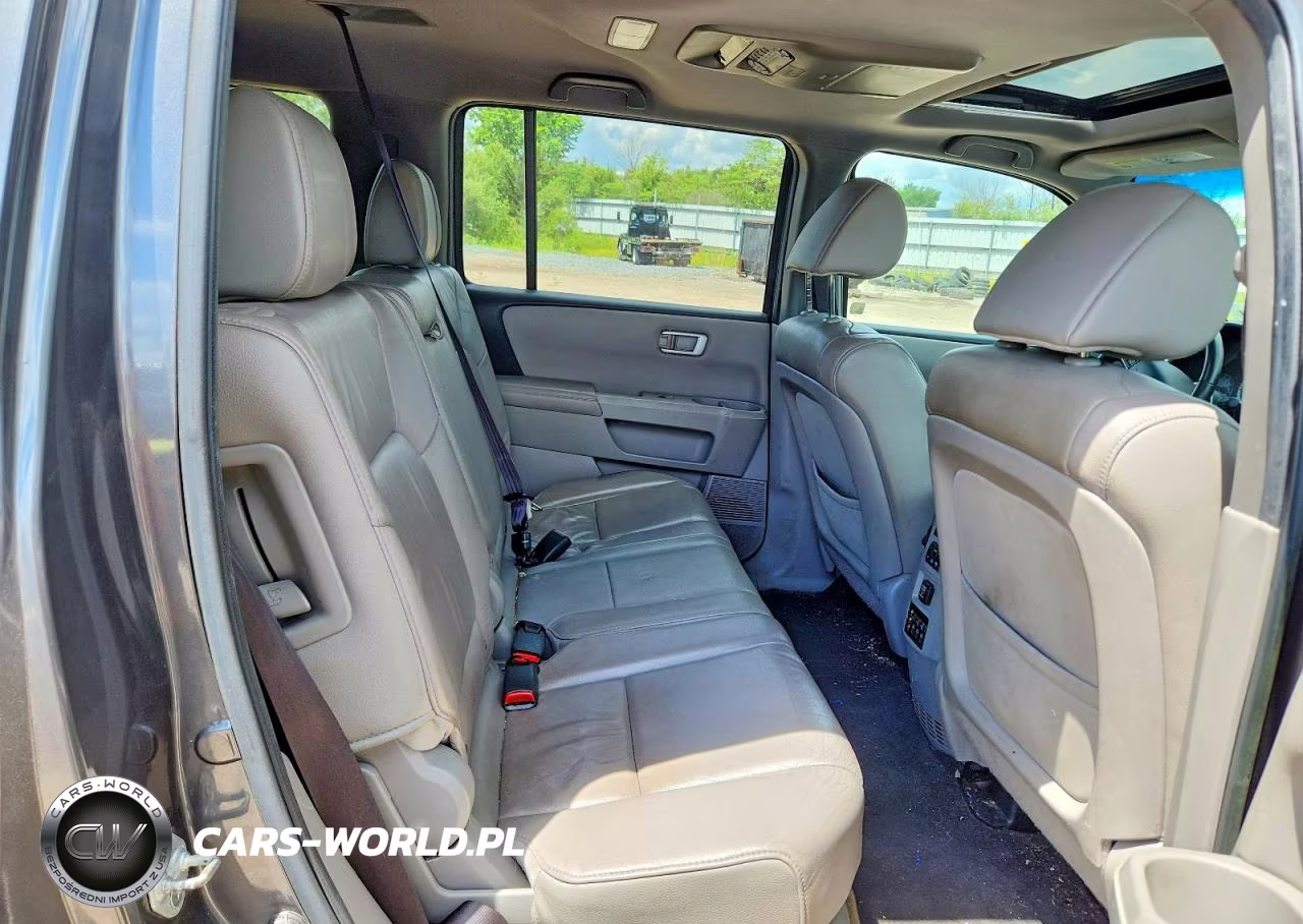 2013 Honda Pilot Exl VIN:5FNYF4H67DB070393 - 10