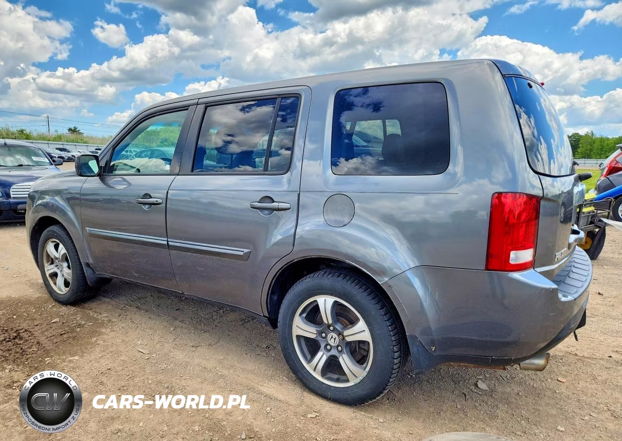 2013 Honda Pilot Exl VIN:5FNYF4H67DB070393 - 2