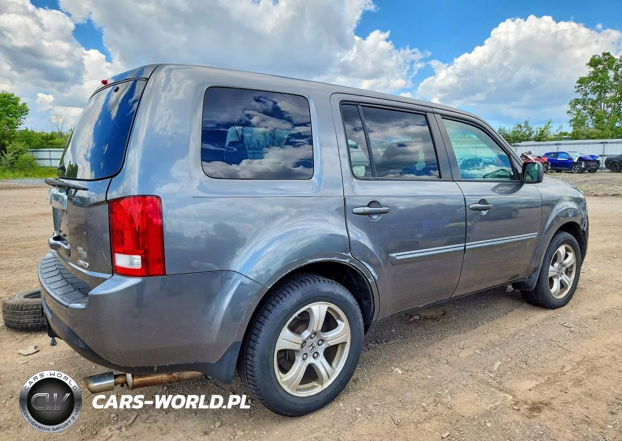2013 Honda Pilot Exl VIN:5FNYF4H67DB070393 - 3