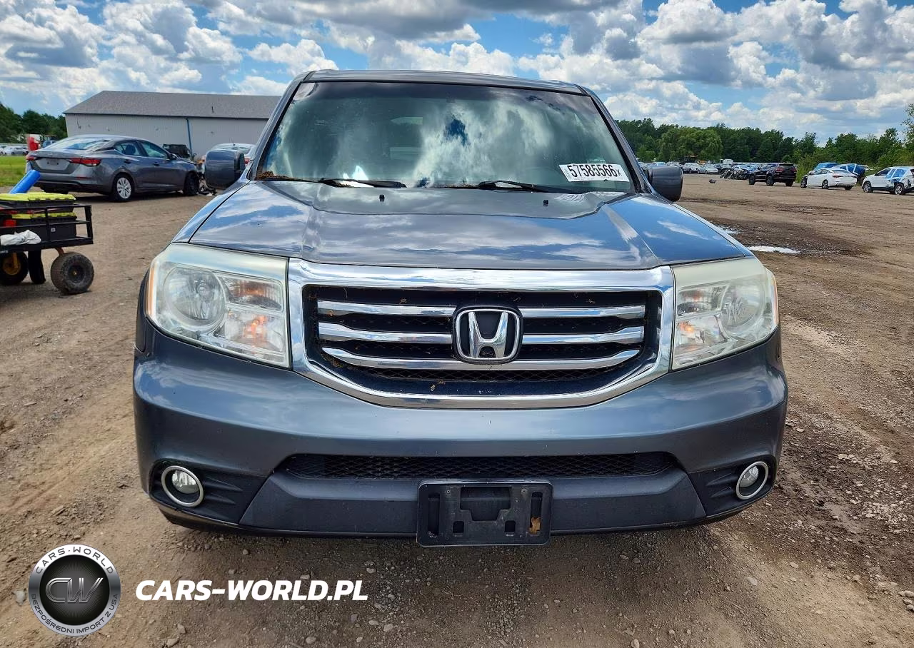 2013 Honda Pilot Exl VIN:5FNYF4H67DB070393 - 5