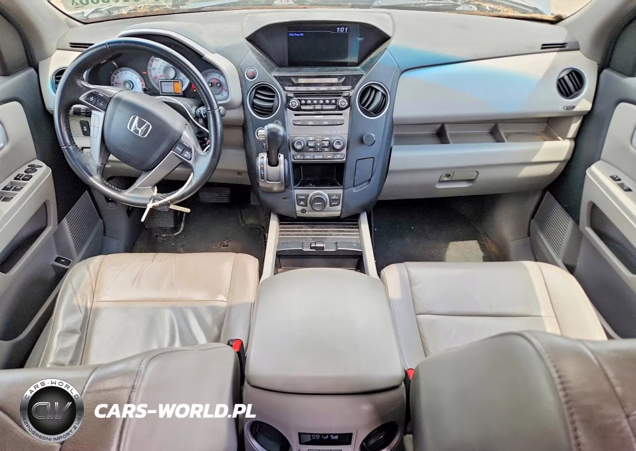 2013 Honda Pilot Exl VIN:5FNYF4H67DB070393 - 8