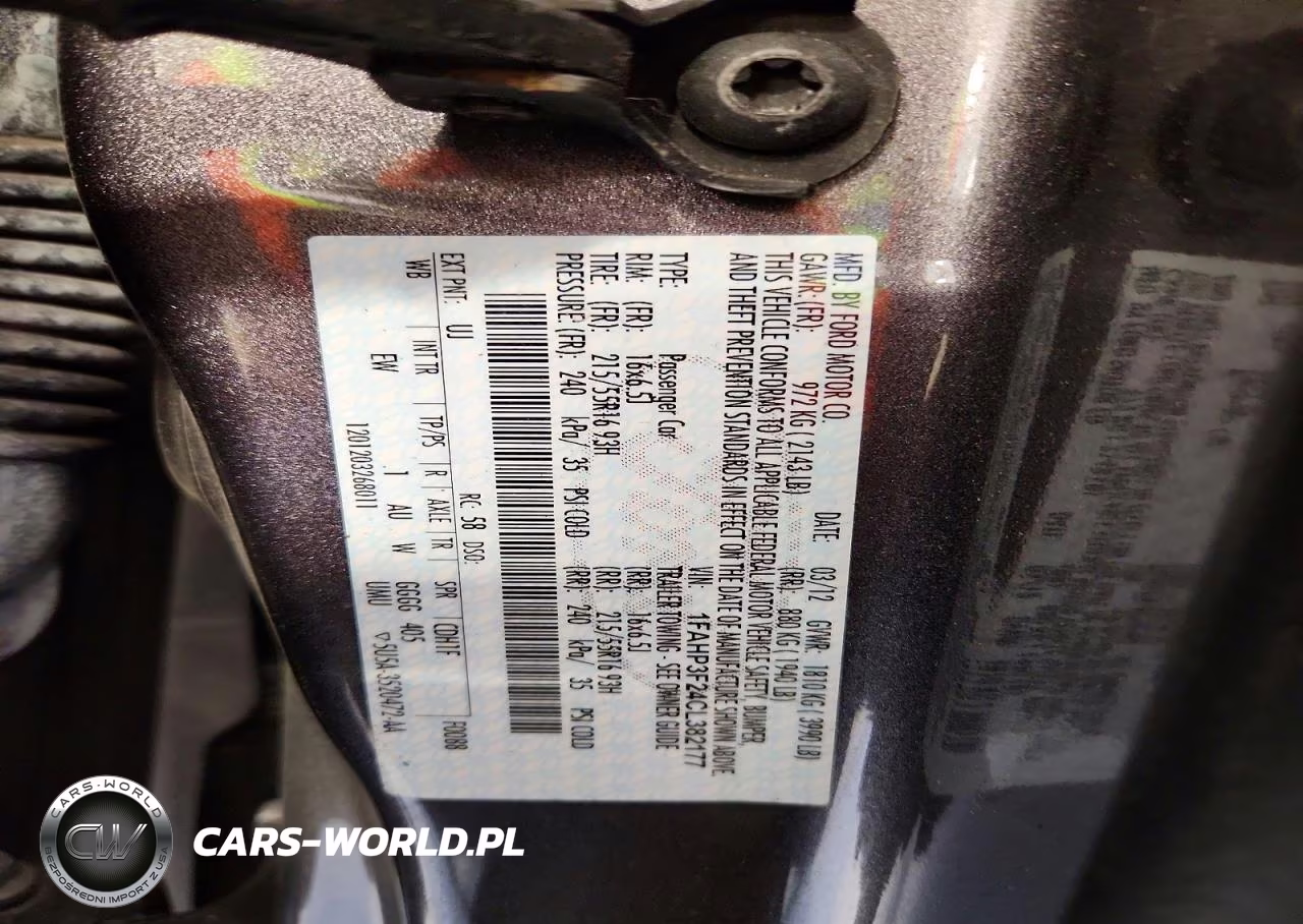 2012 Ford Focus Se VIN:1FAHP3F24CL382177 - 13