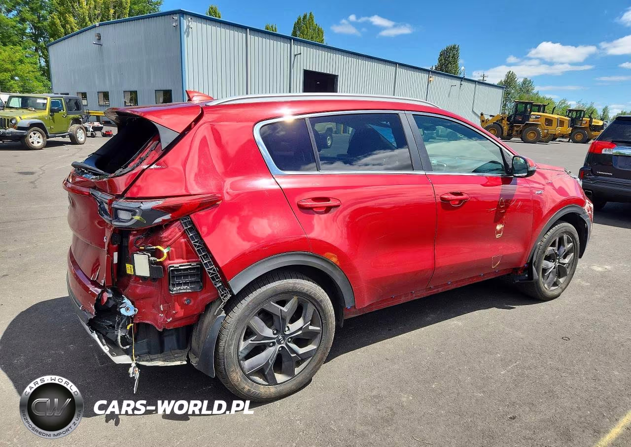 2020 Kia Sportage S VIN:KNDP6CAC3L7705538 - 3