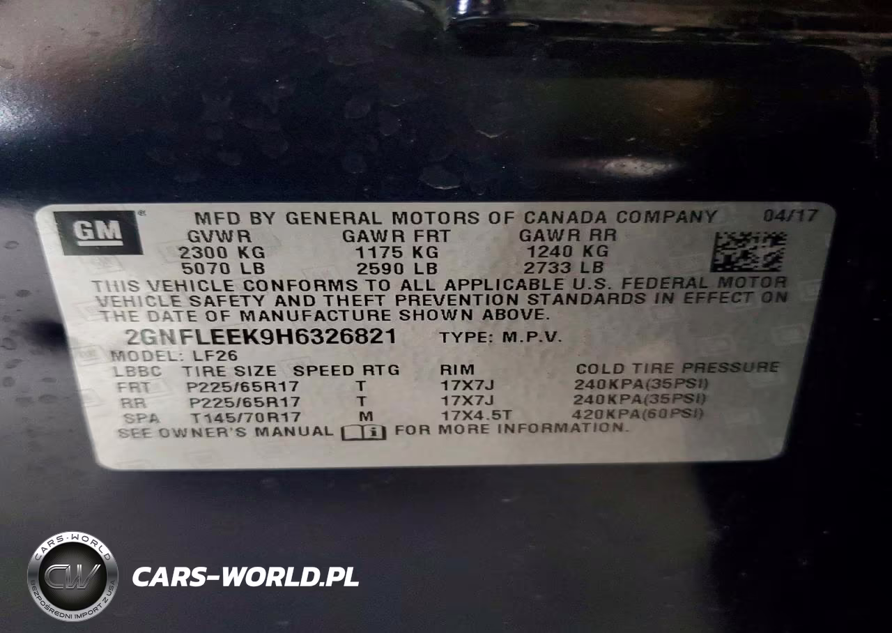 2017 Chevrolet Equinox Ls VIN:2GNFLEEK9H6326821 - 12