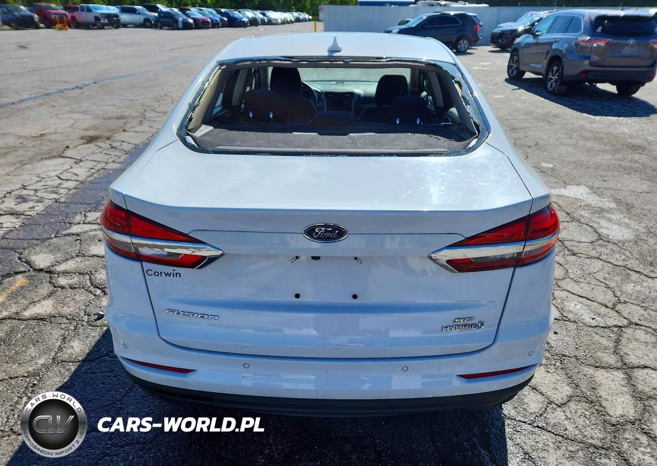 2019 Ford Fusion Se VIN:3FA6P0LU9KR143574 - 6