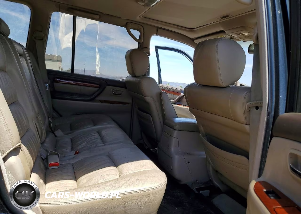 2000 Lexus Lx 470 VIN:JT6HT00W7Y0093195 - 11